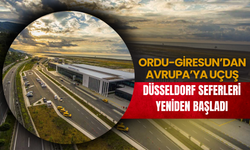 Ordu-Giresun’dan Avrupa’ya İlk Uçuş: Düsseldorf Seferleri Yeniden Başladı