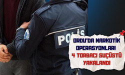 Ordu’da Narkotik Operasyonları: 4 Torbacı Suçüstü Yakalandı