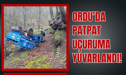 Ordu’da Patpat Uçuruma Yuvarlandı!