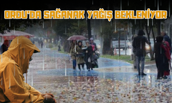 ORDU’DA SAĞANAK YAĞIŞ BEKLENİYOR