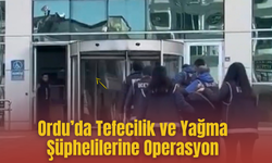 Ordu’da Tefecilik ve Yağma Şüphelilerine Operasyon