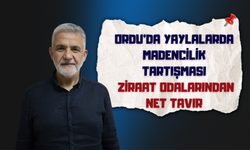 Ordu’da Yaylalarda Madencilik Tartışması: Ziraat Odalarından Net Tavır