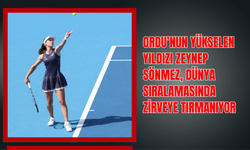 Ordu’nun Yükselen Yıldızı Zeynep Sönmez, Dünya Sıralamasında Zirveye Tırmanıyor