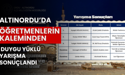Altınordu’da Öğretmenlerin Kaleminden Duygu Yüklü Yarışma Sonuçlandı