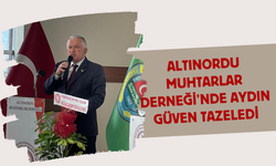Altınordu Muhtarlar Derneği’nde Aydın Güven Tazeledi