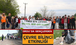 Ordu’da Gençlerden Çevre Bilinci Etkinliği