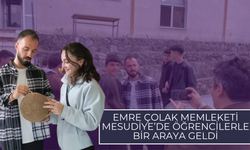 Emre Çolak Memleketi Mesudiye’de Öğrencilerle Bir Araya Geldi
