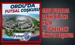 Ordu Futsalda Tarihi Bir İlke Hazır: 1. Lig Heyecanı Ünye’de Başlıyor