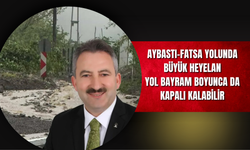Aybastı-Fatsa Yolunda Büyük Heyelan: Yol Bayram Boyunca da Kapalı Kalabilir