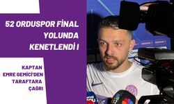 52 Orduspor Final Yolunda Kenetlendi: Kaptan Emre Gemici’den Taraftara Çağrı