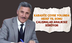 Kabadüz Çevre Yolunda Hedef Yıl Sonu: Çalışmalar Aralıksız Sürüyor
