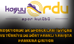 KoşuyORDU SK SPORCULARI İSVİÇRE ve TÜRKİYE de DÖRT FARKLI YARIŞTA PARKURA ÇIKIYOR