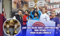 Şehit Eren Bülbül Karate Şampiyonası’nda Ordu Fırtınası: Madalyalarla Döndüler