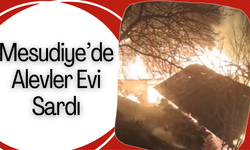 Mesudiye’de Alevler Evi Sardı