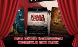 ODÜ’de 6 Günlük Tiyatro Festivali Başlıyor: Üniversiteler Sahne Alacak