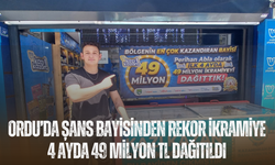 Ordu’da Şans Bayisinden Rekor İkramiye: 4 Ayda 49 Milyon TL Dağıtıldı