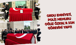 Ordu Emniyeti, Polis Memuru Oğuz Özkal’a Son Görevini Yaptı