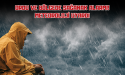 Ordu ve Bölgede Sağanak Alarmı! Meteoroloji Uyardı