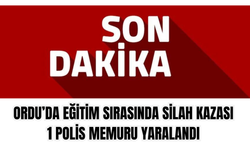 Ordu’da Eğitim Sırasında Silah Kazası: 1 Polis Memuru Yaralandı