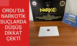 Ordu’da Narkotik Suçlarda Düşüş Dikkat Çekti