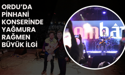 Ordu’da Pinhani Konserinde Yağmura Rağmen Büyük İlgi