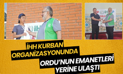 İHH Kurban Organizasyonunda Ordu’nun Emanetleri Yerine Ulaştı
