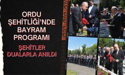 Ordu Şehitliği’nde Bayram Programı: Şehitler Dualarla Anıldı