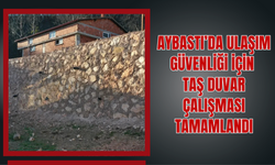 Aybastı’da Ulaşım Güvenliği İçin Taş Duvar Çalışması Tamamlandı