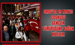 Ordu’da 19 Mayıs Coşkusu: Gençlik Yürüyüşüne Yoğun Katılım