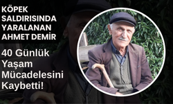 Köpek Saldırısında Yaralanan Ahmet Demir, 40 Günlük Yaşam Mücadelesini Kaybetti!