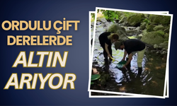 Ordulu Çift Derelerde Altın Arıyor