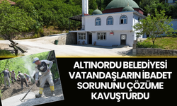 Altınordu Belediyesi Vatandaşların İbadet Sorununu Çözüme Kavuşturdu