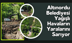 Altınordu Belediyesi Yağışlı Havaların Yaralarını Sarıyor