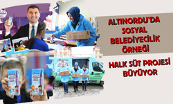 Altınordu’da Sosyal Belediyecilik Örneği: Halk Süt Projesi Büyüyor