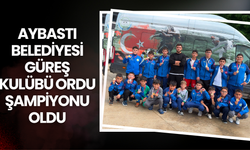 Aybastı Belediyesi Güreş Kulübü Ordu Şampiyonu Oldu
