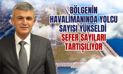 Bölgenin Havalimanında Yolcu Sayısı Yükseldi, Sefer Sayıları Tartışılıyor