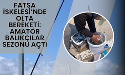 Fatsa İskelesi’nde Olta Bereketi: Amatör Balıkçılar Sezonu Açtı