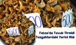 Fatsa’da Tavuk Tirmidi Tezgahlardaki Yerini Aldı