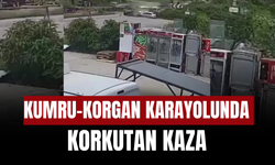 Kumru-Korgan Karayolunda Korkutan Kaza