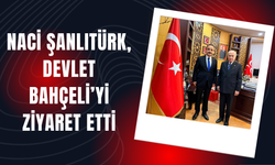 Naci Şanlıtürk, Devlet Bahçeli’yi Ziyaret Etti