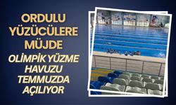 Ordulu Yüzücülere Müjde: Olimpik Yüzme Havuzu Temmuzda Açılıyor