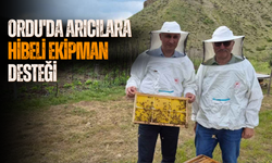 ORDU'DA ARICILARA HİBELİ EKİPMAN DESTEĞİ