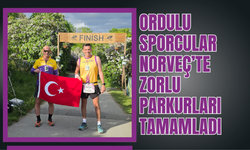 Ordulu Sporcular Norveç’te Zorlu Parkurları Tamamladı