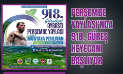 Perşembe Yaylası'nda 918. Güreş Heyecanı Başlıyor