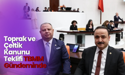 Toprak ve Çeltik Kanunu Teklifi TBMM Gündeminde