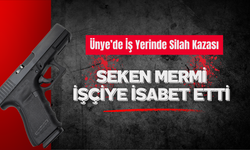 Ünye’de İş Yerinde Silah Kazası: 1 Yaralı