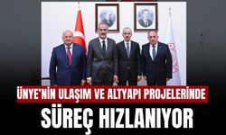 Ünye’nin Ulaşım ve Altyapı Projelerinde Süreç Hızlanıyor
