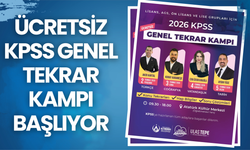 ÜCRETSİZ KPSS GENEL TEKRAR KAMPI BAŞLIYOR