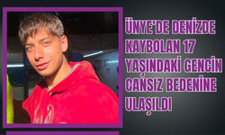 Ünye’de Denizde Kaybolan 17 Yaşındaki Gencin Cansız Bedenine Ulaşıldı