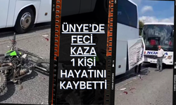 Ünye’de Feci Kaza: 1 Kişi Hayatını Kaybetti